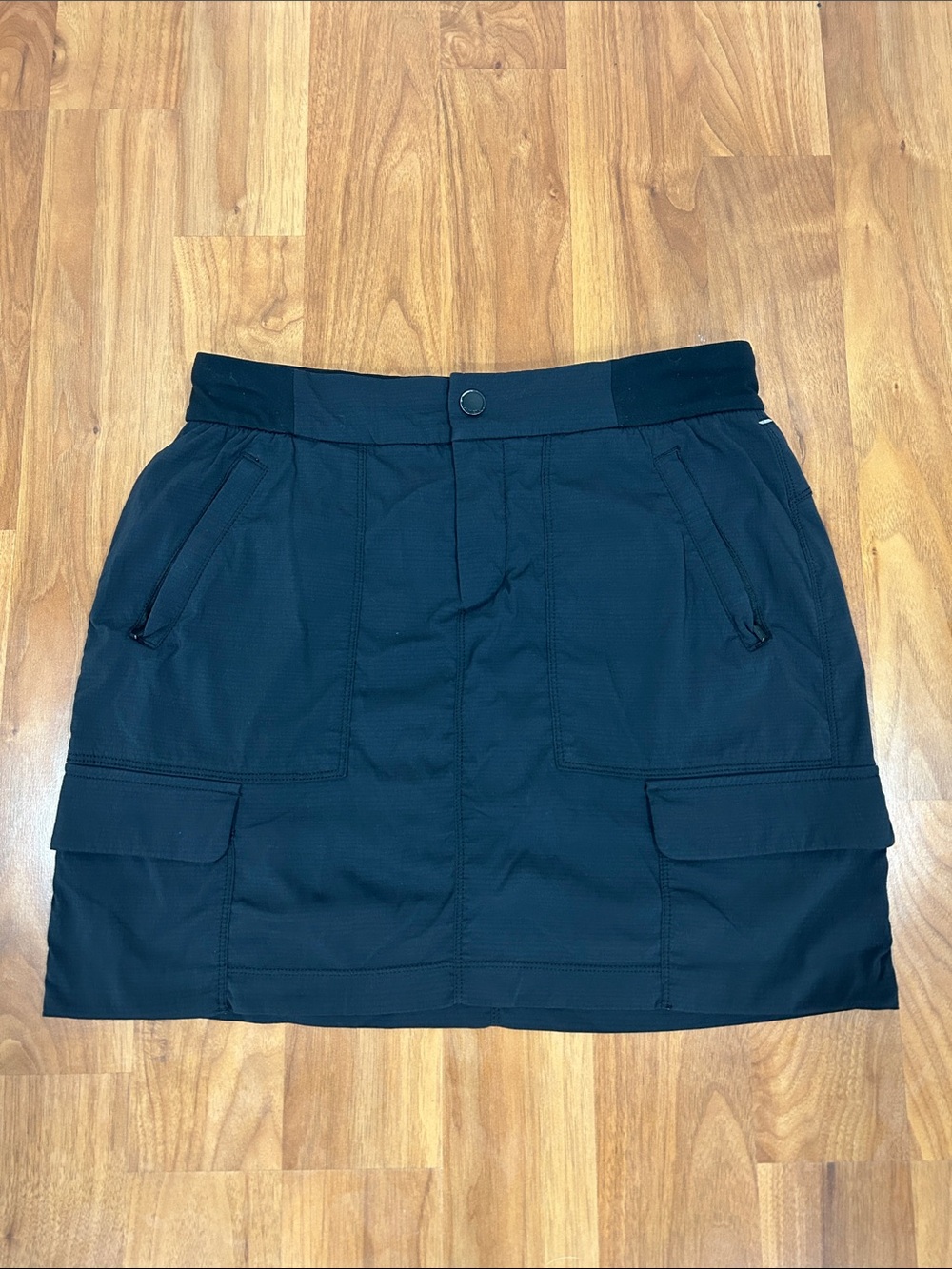 Athleta Black Utility Skort with Cargo Pockets
